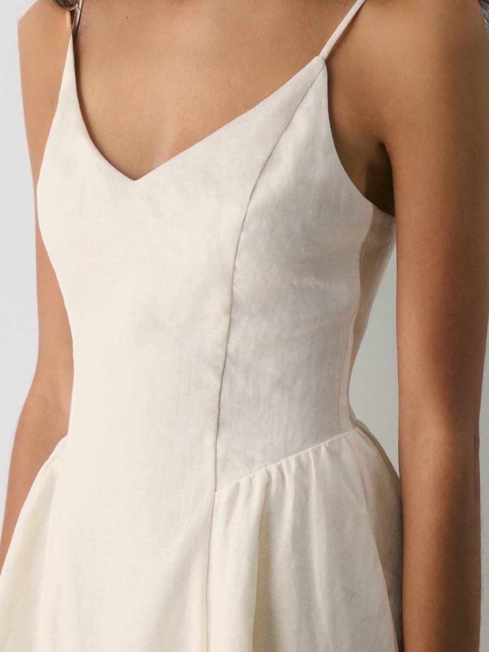 Wilfred Technique Linen mini dress - Picture 5 of 10